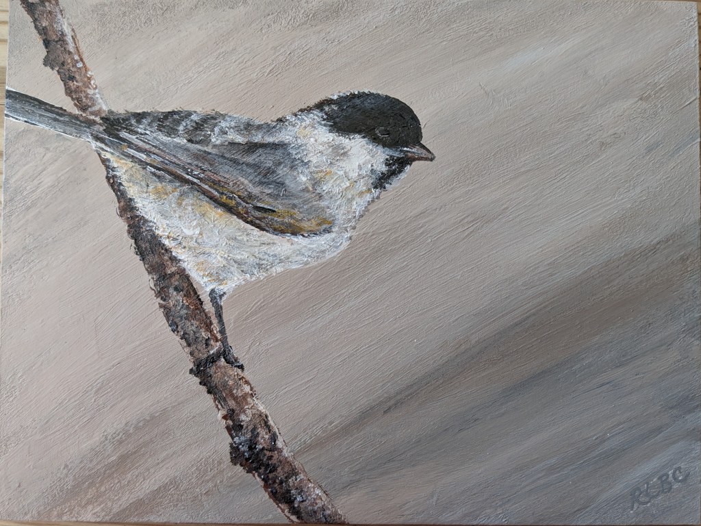 Cole Tit on a&nbsp;branch